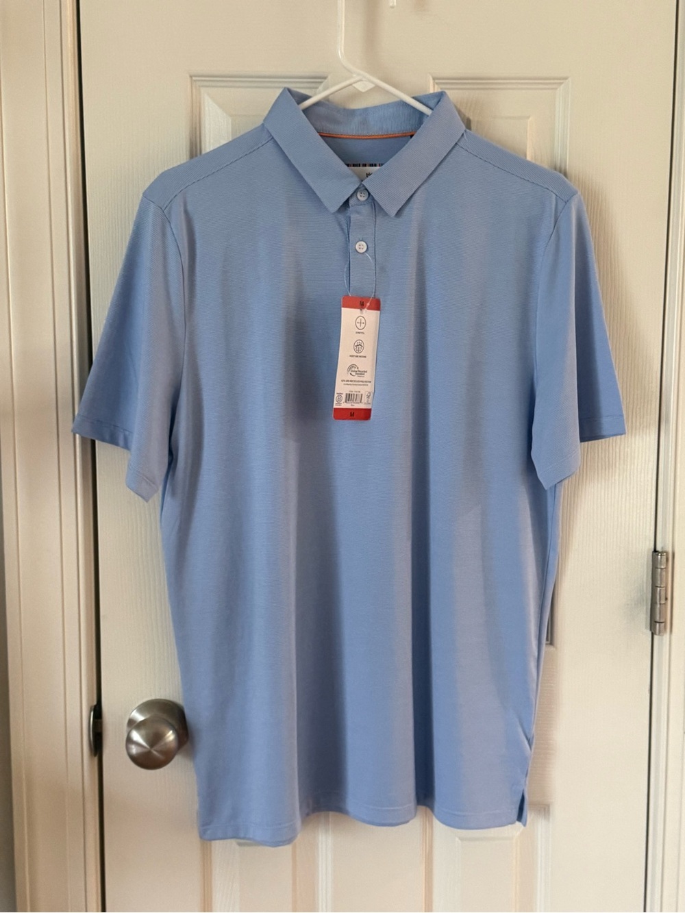 NWT Modern Ambition Light Blue Men's Polo Shirt